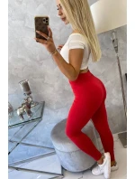 Brooklyn legíny nohavice červené Brooklyn legíny nohavice červené