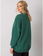 Mikina s kapucňou RV BL 5185.90P tmavozelená