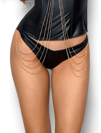 Zvodné tangá V-8325 čierna - Axami Zvodné tangá V-8325 čierna - Axami