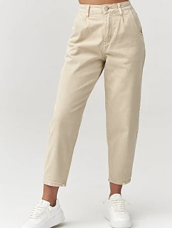 Dámske džínsy C31 beige - Makadamia