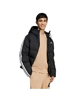 Adidas Essentials Climawarm 3 Stripes Puffer Hooded M JM4165 Pánska bunda