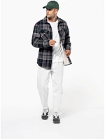 Kariban K 579 Flanelová košeľa s podšívkou zo sherpa fleecu 20.K579 storm grey/navy Kariban K 579 Flanelová košeľa s podšívkou zo sherpa fleecu 20.K579 storm grey/navy