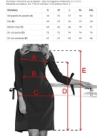 195-11 ALICE Trapézové šaty s mašľami - BOTTLE GREEN