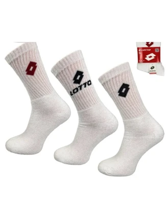 LOTTO froté ponožky biele 3 páry 069609 LOTTO froté ponožky biele 3 páry 069609