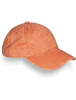 Result Headwear RC 092X 6-panelová vintage čiapka s kšiltom „Pure Cotton“ 28.092X vintage oranžová Result Headwear RC 092X 6-panelová vintage čiapka s kšiltom „Pure Cotton“ 28.092X vintage oranžová