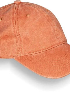 Result Headwear RC 092X 6-panelová vintage čiapka s kšiltom „Pure Cotton“ 28.092X vintage oranžová
