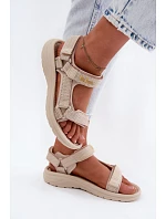 Dámské sandály Lee Cooper LCW-26-34-4431L Béžové
