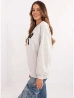 Mikina EM BL 617 16.01X svetlo šedá