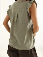 Košeľa IR KS M116056.98 v khaki farbe Košeľa IR KS M116056.98 v khaki farbe