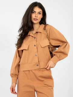 IT KR bunda FL10071.09P tmavo oranžová