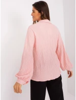 Košeľa LK KS 509347.76 svetlo ružová