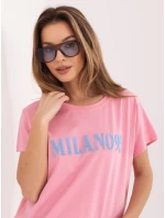 RV tričko TS A1206.84 svetloružové