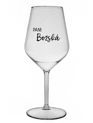 Lady of God - priehľadný nerozbitný pohár na víno 470 ml