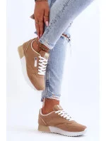 Športová obuv BK939 khaki - Krok vo veľkom štýle