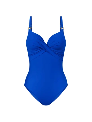 Dámske jednodielne plavky Summer Twist OWP 01 - BLUE - modrá 7446 - TRIUMPH