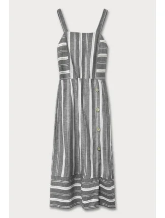 Šedé bavlnené šaty (345ART)