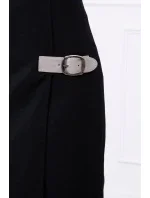 Šaty bez ramienok čierne