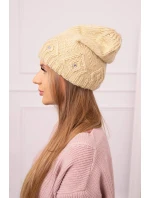 Dámska čiapka Ramona K383 béžová