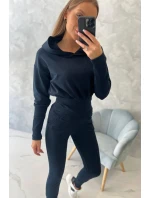 Sada so širokými rebrami tmavo modrá Sada so širokými rebrami tmavo modrá