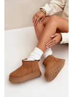 Dámske snežnice 25BT26-9147 Brown - Sweet Shoes Dámske snežnice 25BT26-9147 Brown - Sweet Shoes