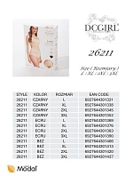 Nohavičky DC Girl 26211, balenie L–3XL Nohavičky DC Girl 26211, balenie L–3XL