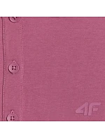 Dámske polo tričko 4F F554 bordové 4FWAW25TPTSF554 60S