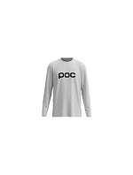 Tričko POC L/S Tee, biele