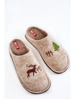 Domowe Papcie Big Star KK276016 Beżowe