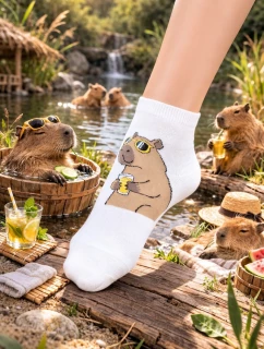 CAPIBARA BAVLNENÉ NOHY ST111