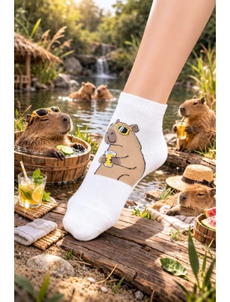 CAPIBARA BAVLNENÉ NOHY ST111