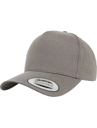Flexfit 7707 5-panelová snapbacková čiapka 55.7707 sivá Flexfit 7707 5-panelová snapbacková čiapka 55.7707 sivá