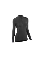 Cyklistická mikina NORTHWAVE Fahrenheit Wmn Jersey Ls čierna