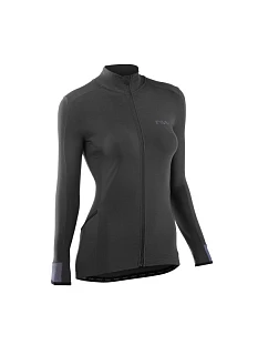 Cyklistická mikina NORTHWAVE Fahrenheit Wmn Jersey Ls čierna