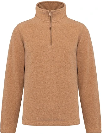 Kariban K 912 Mikina z mikrofleecu so zipsom na 1/4 dĺžky „Enzo“ 20.K912 camel heather Kariban K 912 Mikina z mikrofleecu so zipsom na 1/4 dĺžky „Enzo“ 20.K912 camel heather