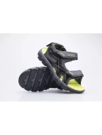 Detské sandále Kota Drift Jnr RKF613-824 Šedá so zelenou - Regatta