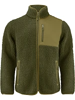 James Harvest Kingsley Fleece Men Pánska fleecová bunda Sherpa „Two-Tone“ 62.1500 moss green James Harvest Kingsley Fleece Men Pánska fleecová bunda Sherpa „Two-Tone“ 62.1500 moss green
