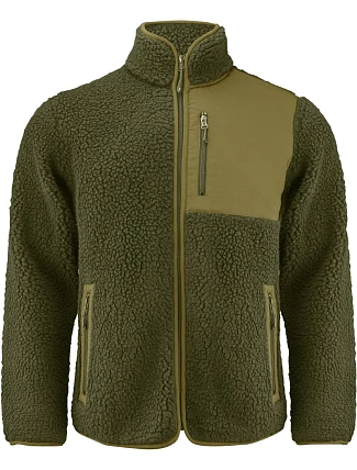 James Harvest Kingsley Fleece Men Pánska fleecová bunda Sherpa „Two-Tone“ 62.1500 moss green James Harvest Kingsley Fleece Men Pánska fleecová bunda Sherpa „Two-Tone“ 62.1500 moss green
