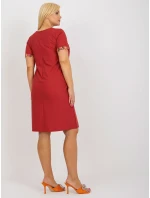 Šaty LK SK 506309.50 bordová