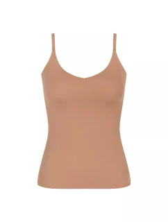 Dámsky top ZERO Feel 2.0 Špagetový top - BROWN - hnedý 00CM - SLOGGI