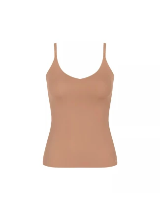 Dámsky top ZERO Feel 2.0 Špagetový top - BROWN - hnedý 00CM - SLOGGI