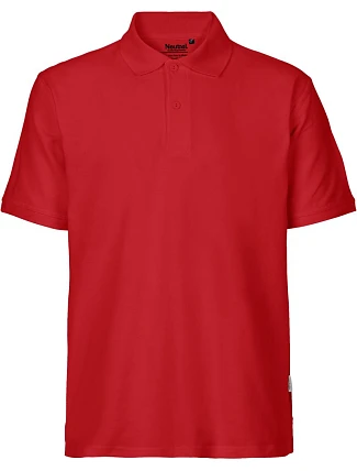 Neutral O 20080 Pánske polo tričko z bio bavlny 77.2080 červené Neutral O 20080 Pánske polo tričko z bio bavlny 77.2080 červené