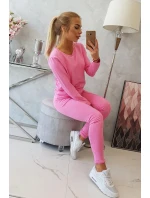 Svetloružová tepláková súprava