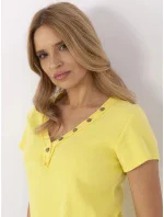 Blúzka DHJ BZ 25168.00 žltá