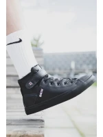 Pánske zateplené tenisky na vysokom podpätku Big Star - čierne Pánske zateplené tenisky na vysokom podpätku Big Star - čierne