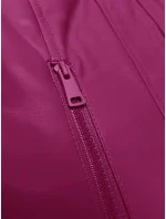 J Style Dámske krátke nohavice na ramienka Dark Pink (11Z8127) J Style Dámske krátke nohavice na ramienka Dark Pink (11Z8127)