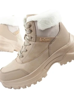 Lee Cooper dámska zimná treková športová obuv Lee Cooper zateplená béžová dámska