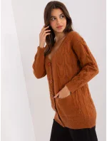 Jumper AT SW 2241.36P tmavo oranžový