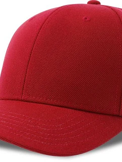 Atlantis Headwear Beat-S 6-panelová čiapka s kšiltom 33.0238 červená