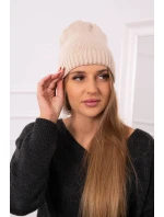 Dámska čiapka Berry K344 beige