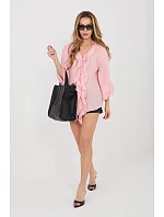 Košeľa s dlhým rukávom model 225518 Taliansko Moda Košeľa s dlhým rukávom model 225518 Taliansko Moda